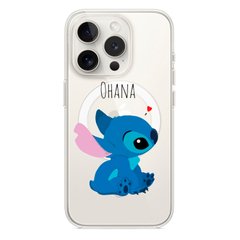 Чехол прозрачный Print Blue Monster with MagSafe для iPhone 11 PRO Ohana купить