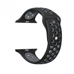 Ремінець Nike Sport Band для Apple Watch 42/44/45 mm Black/Light Gray купити