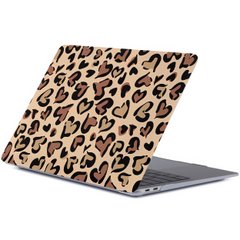 Накладка Picture DDC пластик для MacBook New Air 13.3" (2018-2019) Leopard Hearts купити