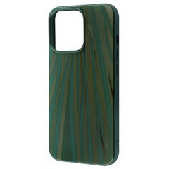Чехол WAVE Gradient Patterns Case для iPhone 14 PRO Green matte