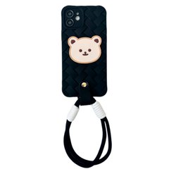 Чехол Weaving Bear Case для iPhone 12 Black купить