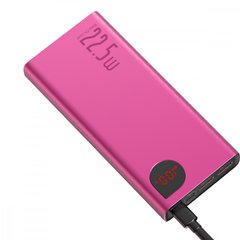 Портативна Батарея Baseus Adaman Metal Digital Display 22.5W (QC3.0 PD3.0) 20000mAh Pink купити
