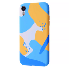 Чохол WAVE NEON X LUXO Minimalistic Case для iPhone XR Blue/Yellow купити