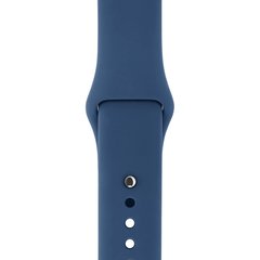 Ремінець Silicone Sport Band для Apple Watch 42mm | 44mm | 45mm | 49mm Ocean Blue розмір S купити