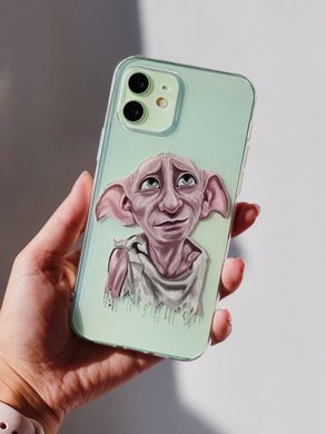 Чохол прозорий Print POTTERMANIA для iPhone 16e | 17e Dobby - ash-mobile.com.ua - фото 2