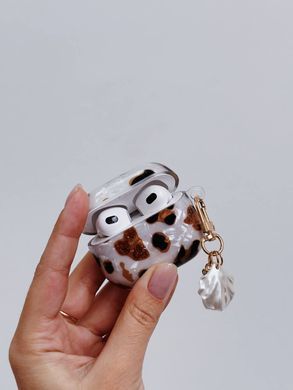 Чехол Pearl Leopard Case для AirPods 4 Black/Biege - ash-mobile.com.ua - фото 6