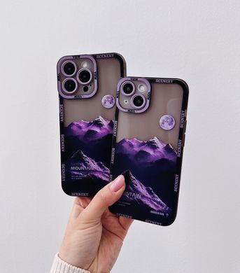 Чехол Sunrise Case для iPhone 14 Mountain Purple - ash-mobile.com.ua - фото 2