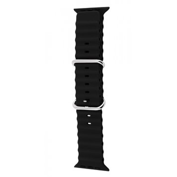 Ремешок Ocean Band для Apple Watch 38mm | 40mm | 41mm Black - ash-mobile.com.ua - фото 1