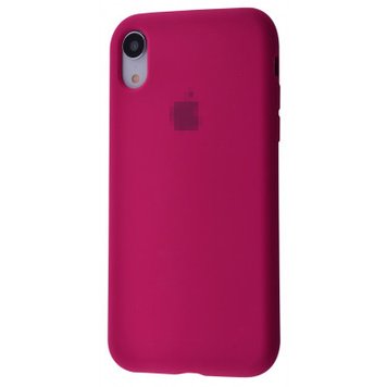 Чохол Silicone Case Full для iPhone XR Rose Red - ash-mobile.com.ua - фото 1