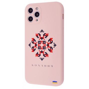 Чохол WAVE Ukraine Edition Case для iPhone 11 PRO MAX Love Pink Sand - ash-mobile.com.ua - фото 1