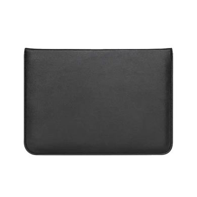 Шкіряний конверт Leather PU для MacBook 15.4 Black купити