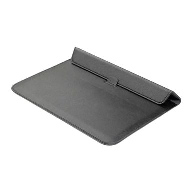 Шкіряний конверт Leather PU для MacBook 15.4 Black купити