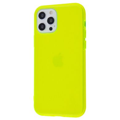 Чохол Crystal color Silicone Case для iPhone 12 | 12 PRO Yellow - ash-mobile.com.ua - фото 1