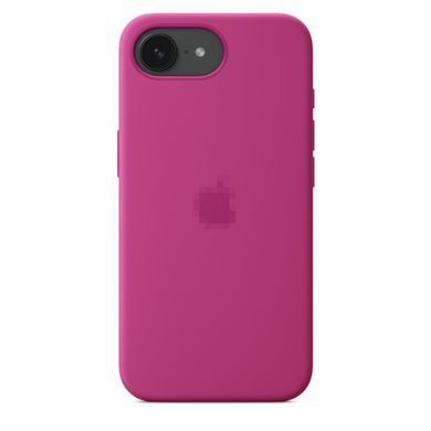 Чехол Silicone Case with MagSafe OEM для iPhone 16e | 17e Fuchsia - ash-mobile.com.ua - фото 2