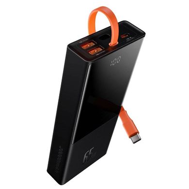 Портативная Батарея Baseus Elf Digital Display 65W 20000mAh Black/Orange купить