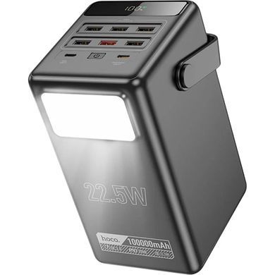 Портативна Батарея Hoco DB03 22.5W 100000mAh Black - ash-mobile.com.ua - фото 3