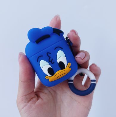 Чохол 3D для AirPods 1 | 2 Duck Blue купити