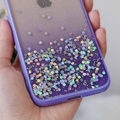 Чохол Confetti Glitter Case для iPhone 12 Pink - ash-mobile.com.ua - фото 2