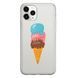 Чехол прозрачный Print SUMMER для iPhone 16 PRO Ice Cream
