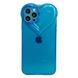 Чехол Transparent Love Case для iPhone XS MAX Blue купить