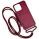 Чехол Colorful Pocket Strap для iPhone 16 PRO MAX Marsala - ash-mobile.com.ua - фото 1