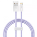Кабель Baseus Dynamic Series Fast Charging USB to Lightning 2.4A (1m) Purple купити