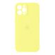 Чохол Silicone Case Full + Camera для iPhone 13 PRO MAX Mellow Yellow