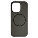 Чехол Silicone Case Full Protective with MagSafe для iPhone 17 Air Charcoal Gray