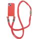 Чехол TPU two straps California Case для iPhone 11 Red купить