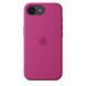 Чехол Silicone Case with MagSafe OEM для iPhone 16e | 17e Fuchsia