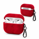 Чохол Alcantara Case для AirPods PRO Red - ash-mobile.com.ua - фото 1