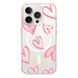 Чохол прозорий Print Love Kiss with MagSafe для iPhone 11 PRO Heart Pink - ash-mobile.com.ua - фото 1