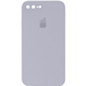 Чохол Silicone Case FULL+Camera Square для iPhone 7 Plus | 8 Plus Lavander