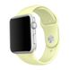 Ремінець Silicone Sport Band для Apple Watch 38mm | 40mm | 41mm Yellow Mellow розмір S