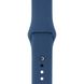 Ремінець Silicone Sport Band для Apple Watch 42mm | 44mm | 45mm | 49mm Ocean Blue розмір S