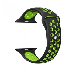 Ремінець Nike Sport Band для Apple Watch 42/44/45 mm Black/Green купити
