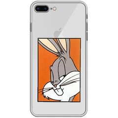 Чохол прозорий Print для iPhone 7 Plus | 8 Plus Кролик купити