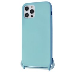 Чехол CORD with Сase для iPhone 12 PRO MAX Sea Blue купить
