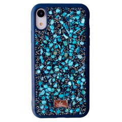 Чехол Bling World Grainy Diamonds для iPhone XR Камешки Blue купить