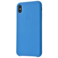 Чохол Leather Case GOOD для iPhone X | XS Cape Cod Blue купити