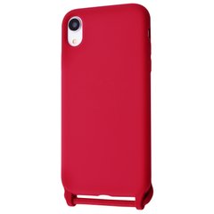 Чехол WAVE Lanyard Case для iPhone XR Rose Red купить