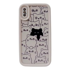 Чохол Pets Case для iPhone X | XS Cats Biege купити