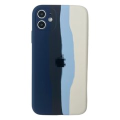 Чохол Rainbow FULL+CAMERA Case для iPhone 13 PRO Midnight Blue/Antique White