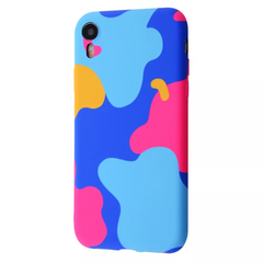Чохол WAVE NEON X LUXO Minimalistic Case для iPhone XR Blue/Electrik Pink купити