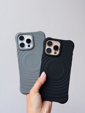 Чехол Blob with MagSafe для iPhone 14 PRO MAX Black - ash-mobile.com.ua - фото 6