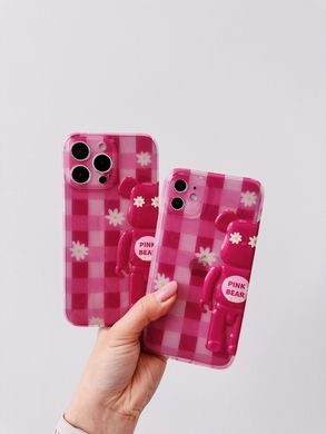 Чохол Bear Pink для iPhone 11 Pink - ash-mobile.com.ua - фото 3