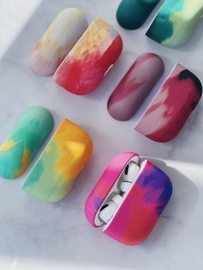 Чохол Watercolor Case для AirPods PRO Pink/Purple - ash-mobile.com.ua - фото 5