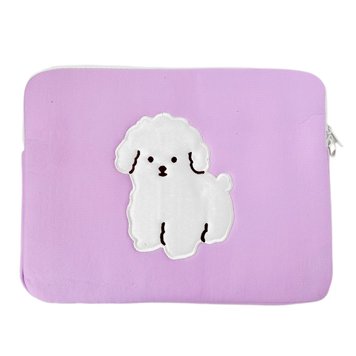 Сумка Cute Bag для MacBook Air 13" (2018-2022) | Pro 13" (2016-2022) Dog Purple - ash-mobile.com.ua - фото 1