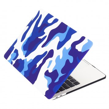 Накладка Picture DDC для MacBook New Pro 13.3" (2016-2019) Blue Camouflage - ash-mobile.com.ua - фото 1