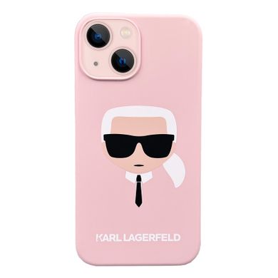 Чехол Karl Lagerfeld Silicone Case для iPhone 13 MINI Pink